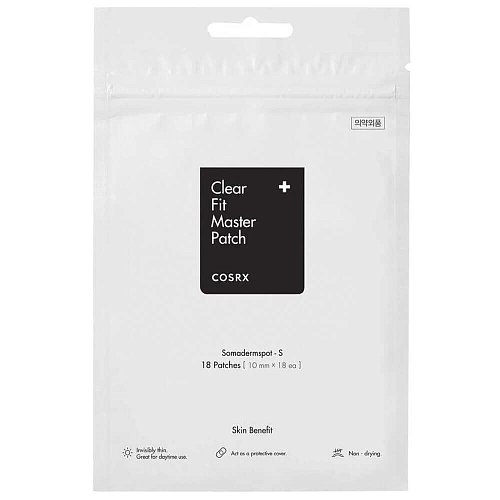 Наклейки от прыщей COSRX Clear Fit Master Patch
