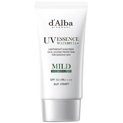 Минеральный солнцезащитный крем d'Alba Waterfull Mild Sun Cream SPF50+ PA++++