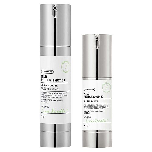 Деликатная бустер-сыворотка с микроиглами VT Cosmetics Mild Reedle Shot 50