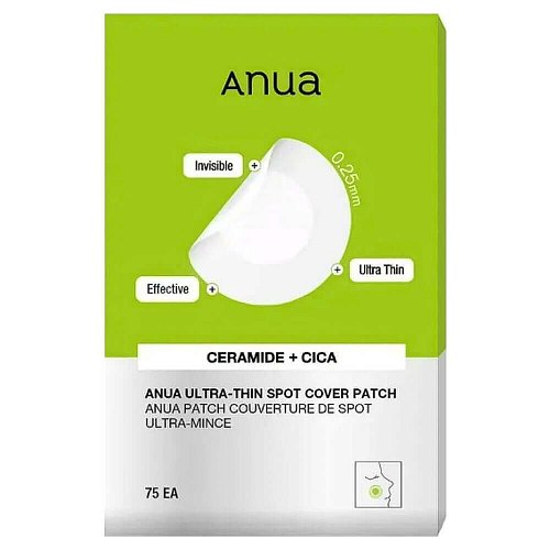 Ультратонкие патчи против воспалений Anua Ultra-Thin Spot Cover Patch