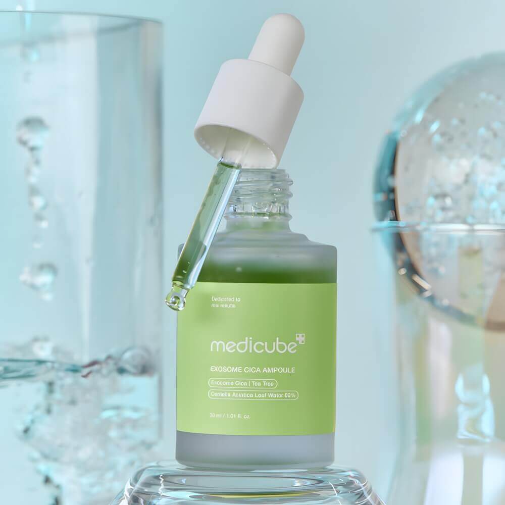 Успокаивающая сыворотка с центеллой medicube Exosome Cica Serum