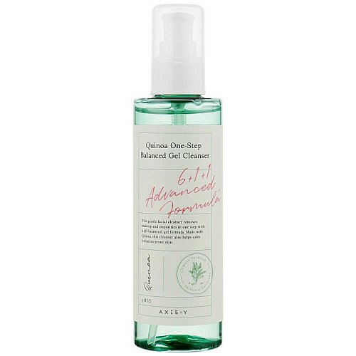 Универсальный очищающий гель с киноа AXIS-Y Quinoa One Step Balanced Gel Cleanser