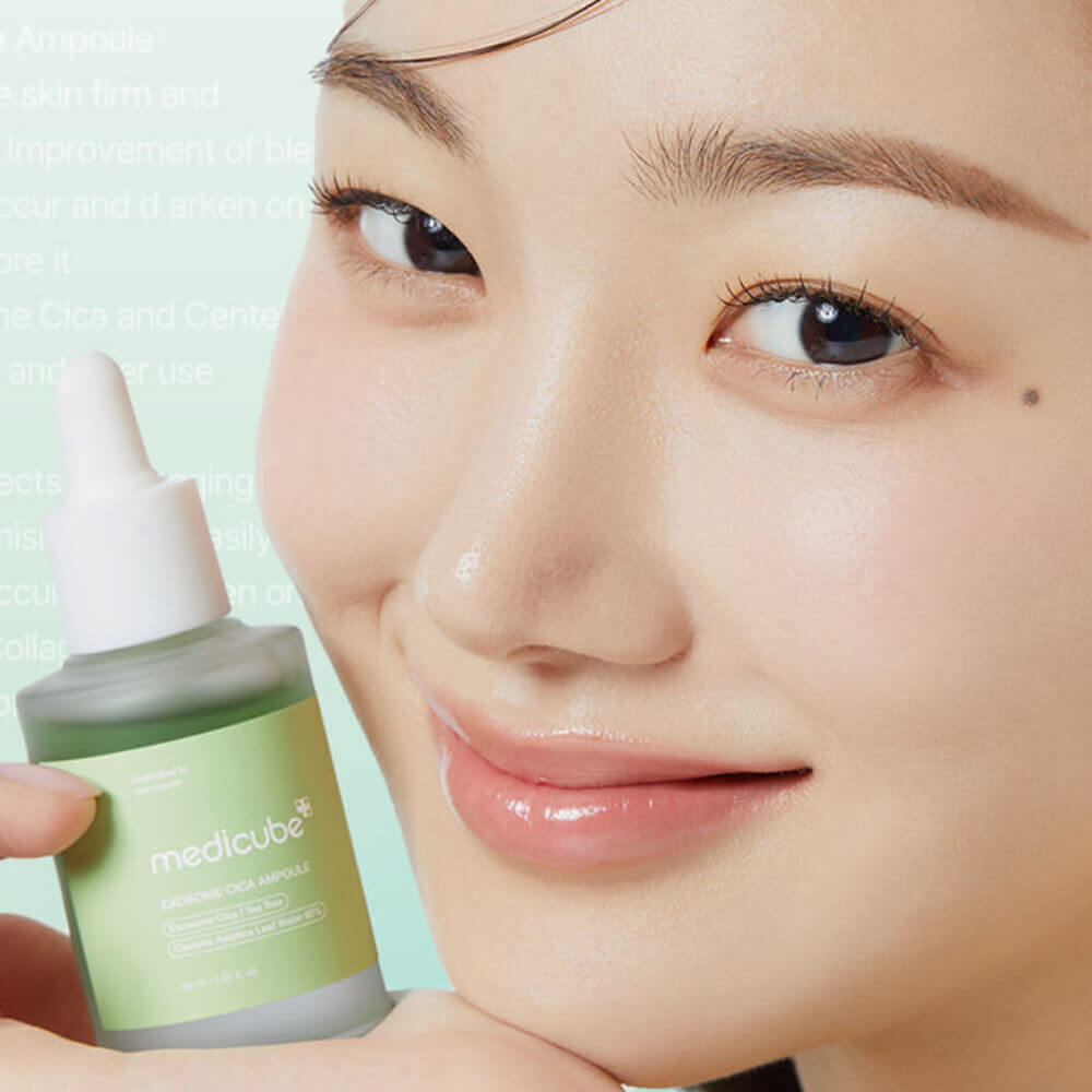 Успокаивающая сыворотка с центеллой medicube Exosome Cica Serum