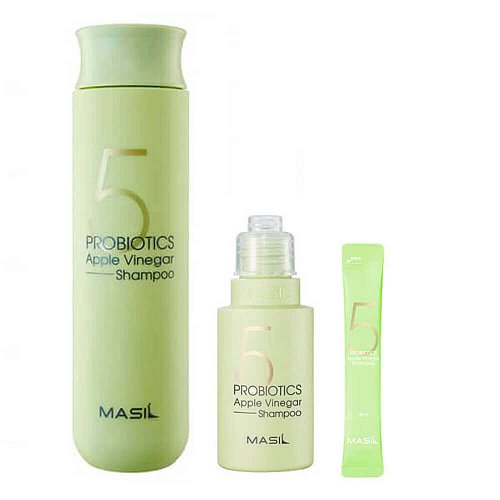 Шампунь от перхоти с яблочным уксусом Masil 5 Probiotics Apple Vinegar Shampoo