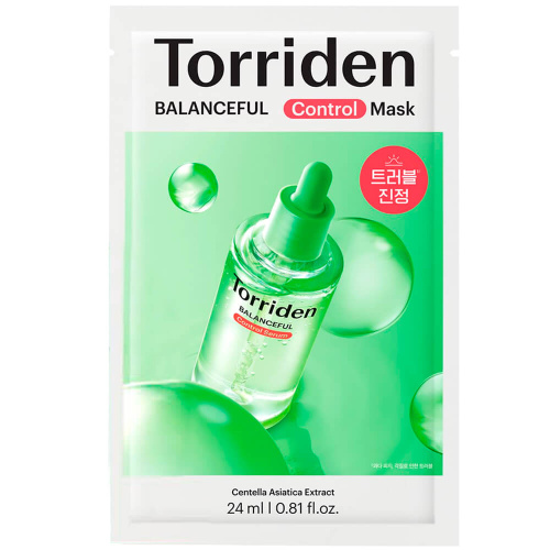 Успокаивающая тканевая маска для проблемной кожи Torriden Balanceful Control Mask