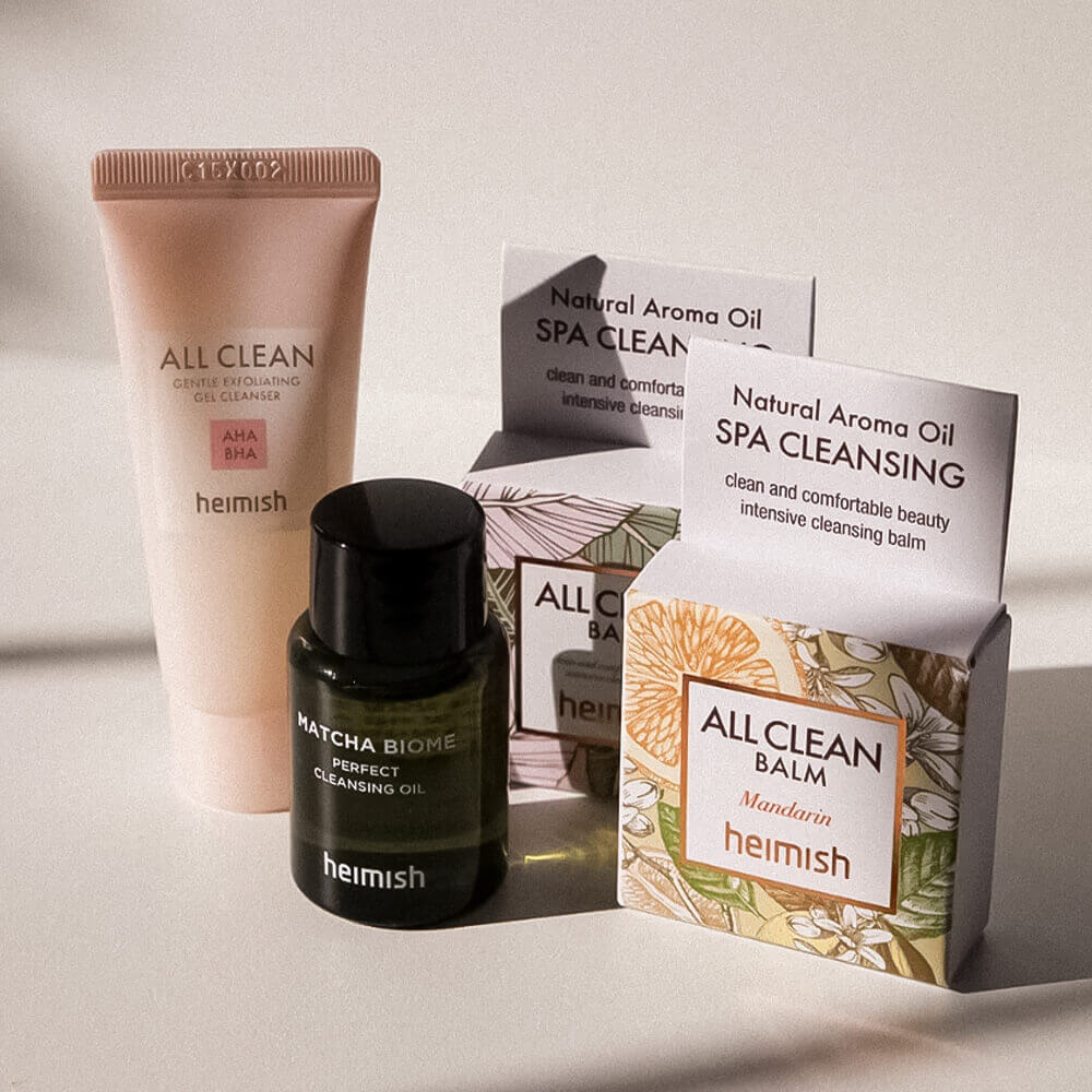 Набор миниатюр для очищения Heimish Cleansing Kit