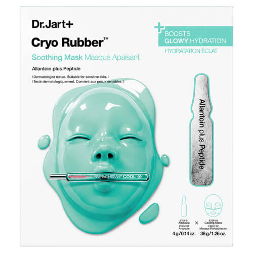 Гидрогелевая успокаивающая маска Dr.Jart+ Cryo Rubber Soothing Mask Allantoin Plus Peptide