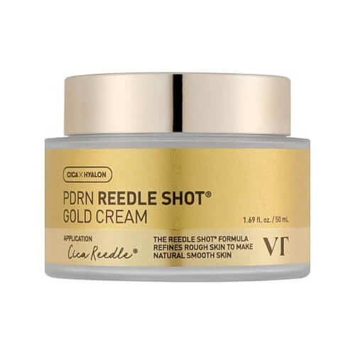 Омолаживающий крем с золотом и ПДРН VT Cosmetics PDRN Reedle Shot Gold Cream