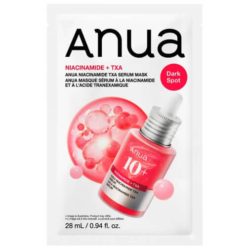 Осветляющая маска с ниацинамидом Anua Niacinamide TXA Serum Mask