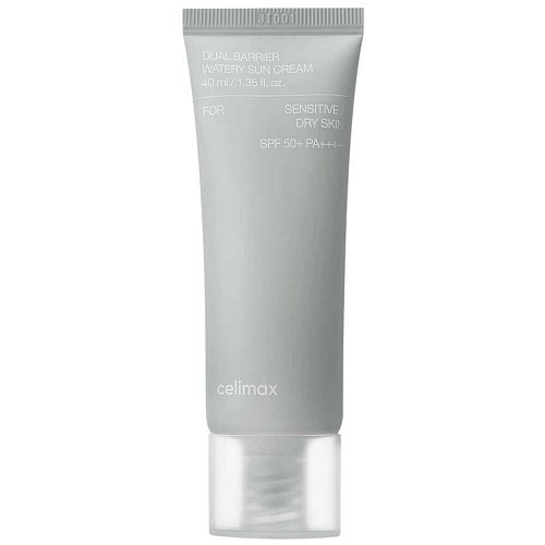 Солнцезащитный крем с комплексом церамидов Celimax Dual Barrier Watery Sun Cream SPF50+PA++++