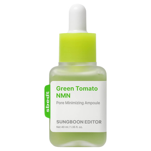 Сыворотка для сужения пор Sungboon Editor Green Tomato NMN Pore Minimizing Ampoule