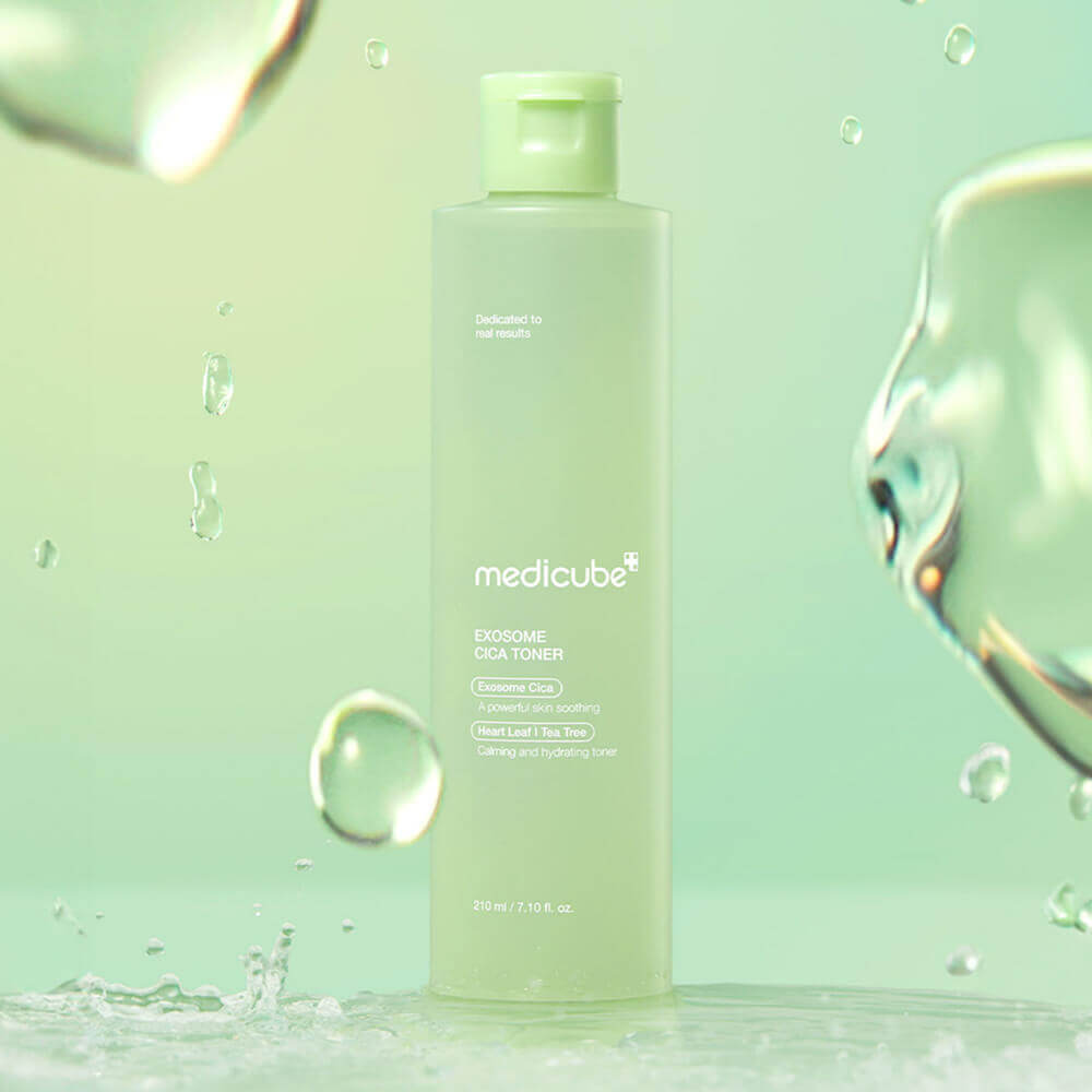 Успокаивающий тоник с центеллой medicube Exosome Cica Toner
