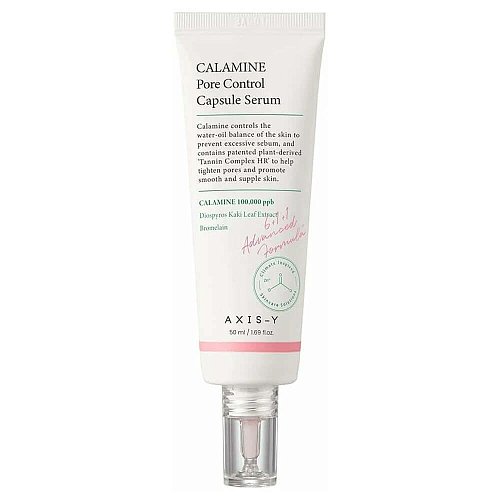 Сыворотка с каламином для сужения пор AXIS-Y Calamine Pore Control Capsule Serum 