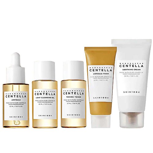 Дорожный набор миниатюр с центеллой SKIN1004 Madagascar Centella Travel Kit 