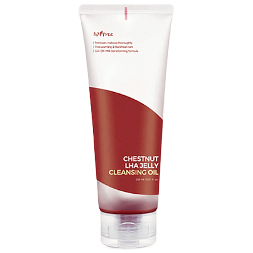 Двухфазное масло-желе для глубокого очищения IsNtree Chestnut LHA Jelly Cleansing Oil