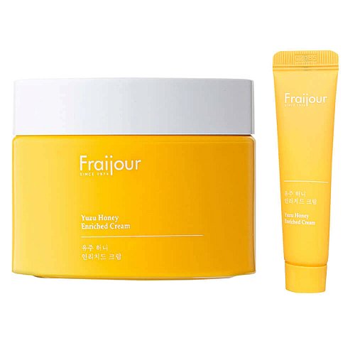 Питательный крем с юдзу и прополисом для сияния кожи Fraijour Yuzu Honey Enriched Cream