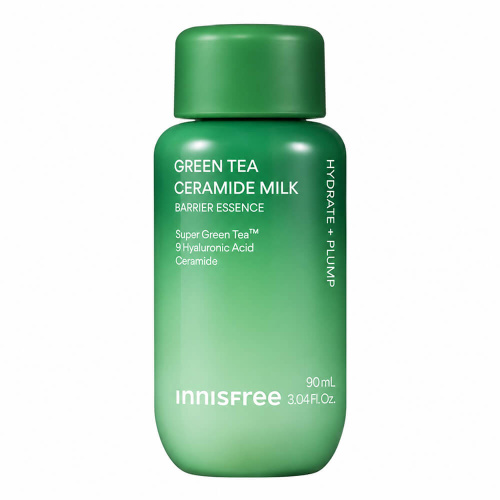 Молочная эссенция с зелёным чаем Innisfree Green Tea Ceramide Milk Barrier Essence