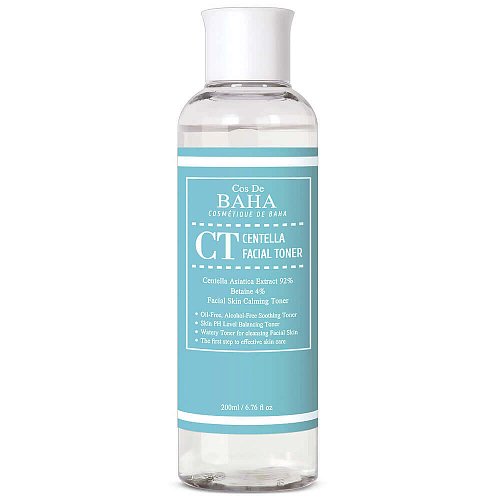 Восстанавливающий тоник с 92% центеллы Cos De Baha CT Centella Facial Toner 