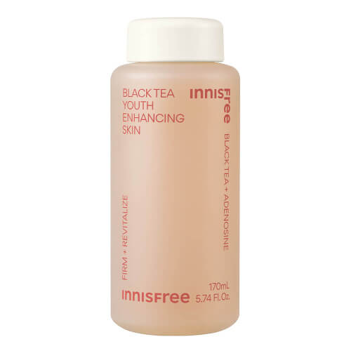 Увлажняющий тонер для упругости кожи с чёрным чаем Innisfree Black Tea Enhancing Skin