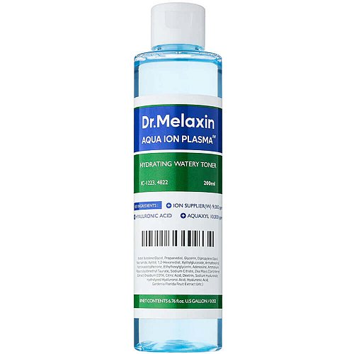 Ультраувлажняющий тонер с аква-ионной плазмой Dr.Melaxin Aqua Ion Plasma Water Toner