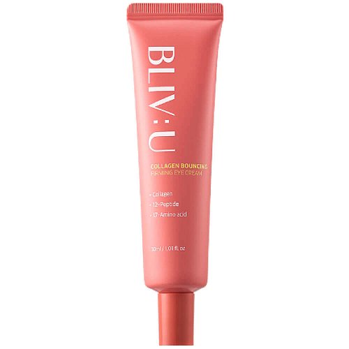 Коллагеновый лифтинг-крем для век против морщин BLIV:U Collagen Bouncing Firming Eye Cream