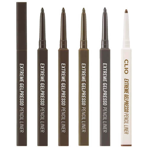 Водостойкий карандаш-подводка для глаз CLIO Extreme Gelpresso Pencil Liner