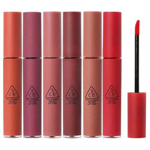Вельветовый тинт для губ с матовым финишем 3CE Velvet Lip Tint