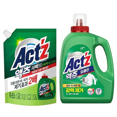 Антибактериальный гель-концентрат для стирки белья Act'z Perfect Anti Bacterial