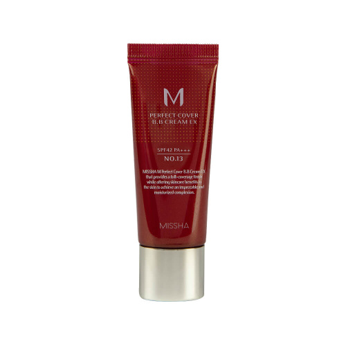 Миниатюра стойкого BB-крема Missha М Perfect Cover BB Cream EX SPF42 PA+++