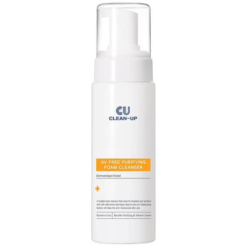 Себорегулирующая пенка для проблемной кожи CUSKIN Clean-Up AV Free Purifying Foam Cleanser