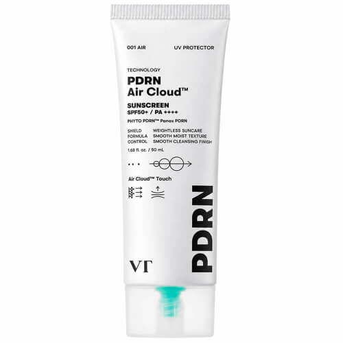 Лёгкий солнцезащитный крем с ПДРН VT Cosmetics PDRN Air Cloud Sunscreen SPF50+ PA++++