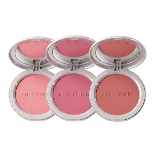 Компактные румяна с сатиновым финишем SHIKstudio Silk Glow Blush