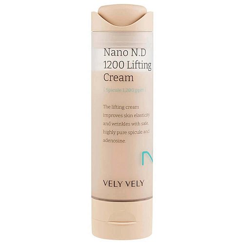 Омолаживающий крем с нано-спикулами Vely Vely Nano Needle 1200 Lifting Cream