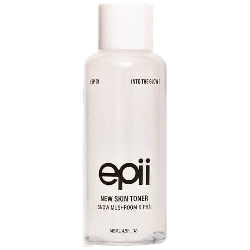 Пилинг-тоник с PHA для сияния кожи epii New Skin Toner Snow Mushroom & PHA