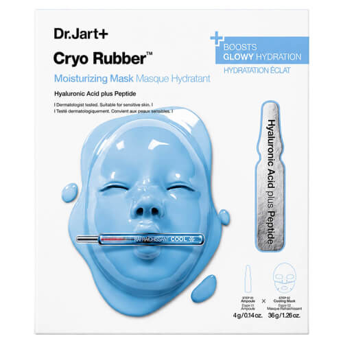 Гидрогелевая увлажняющая маска Dr.Jart+ Cryo Rubber Moisturizing Mask Hyaluronic Acid Plus Peptide