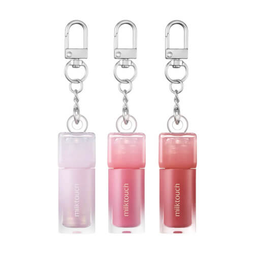 Мини-блеск для губ с влажным сиянием Milk Touch Dew Stain Sheer Lip Gloss Mini Keyring