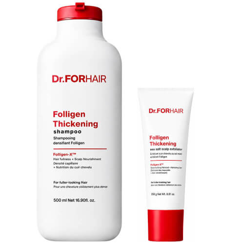 Укрепляющий шампунь против выпадения Dr.Forhair Folligen Thickening Shampoo