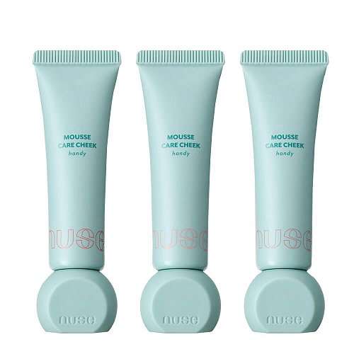 Компактные жидкие румяна nuse Mousse Care Cheek Handy