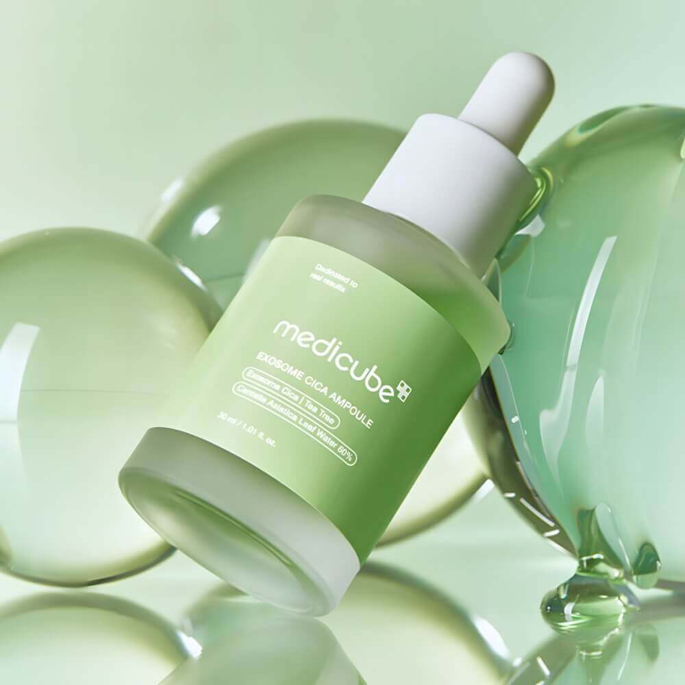 Успокаивающая сыворотка с центеллой medicube Exosome Cica Serum