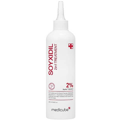 Восстанавливающая маска для волос с соей medicube Soyxidil 2in1 Treatment