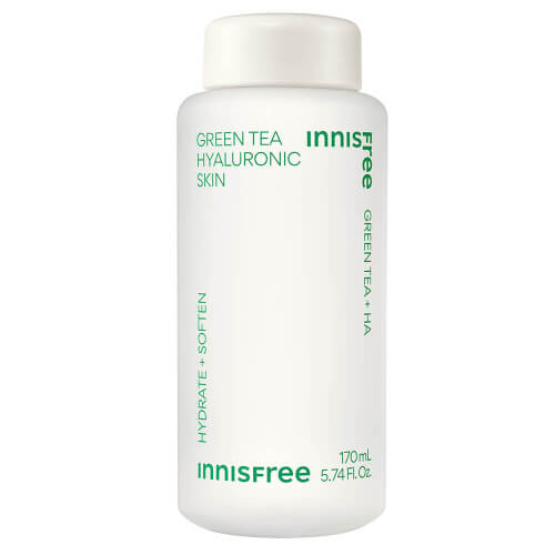 Увлажняющий тоник с зелёным чаем Innisfree Green Tea Hyaluronic Skin