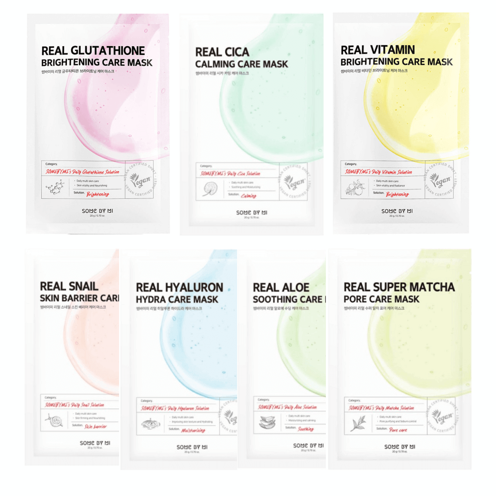 Многофункциональные тканевые маски Some By Mi Real Care Mask